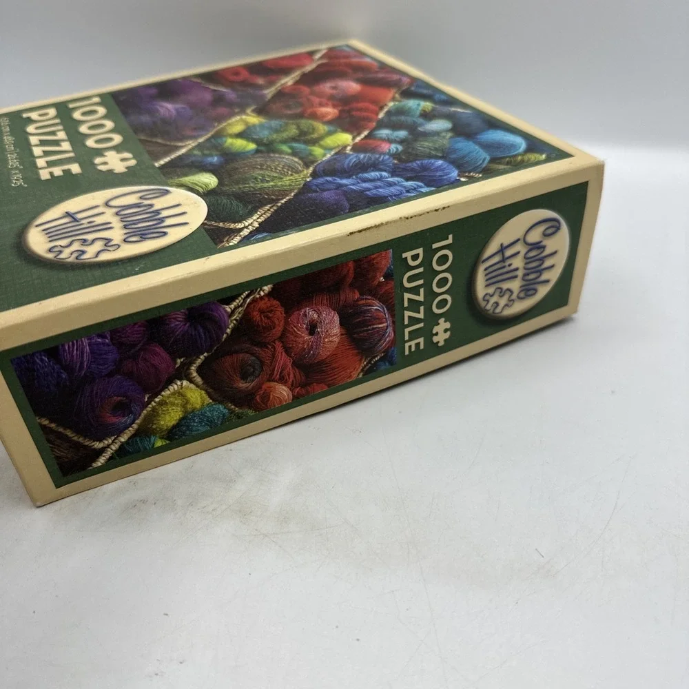 Cobble Hill Plenty Of Yarn‎ 1000 pc Premium Jigsaw Puzzle, Used 2022